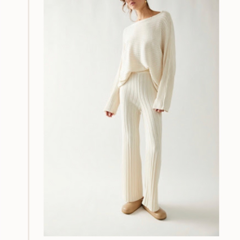 Free people Imogene sweater set.